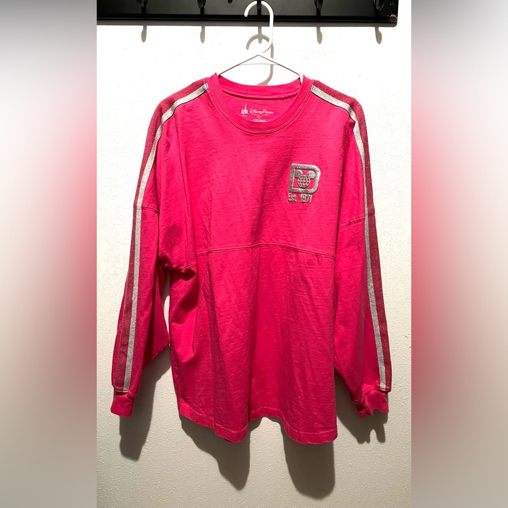 Disney World Pink Sweatshirt Spirit Jersey